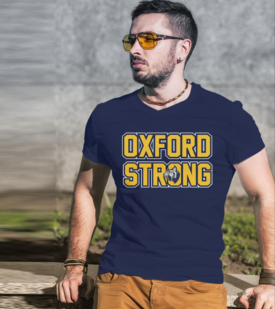 Oxford Strong Wildcats Mascot T-Shirt
