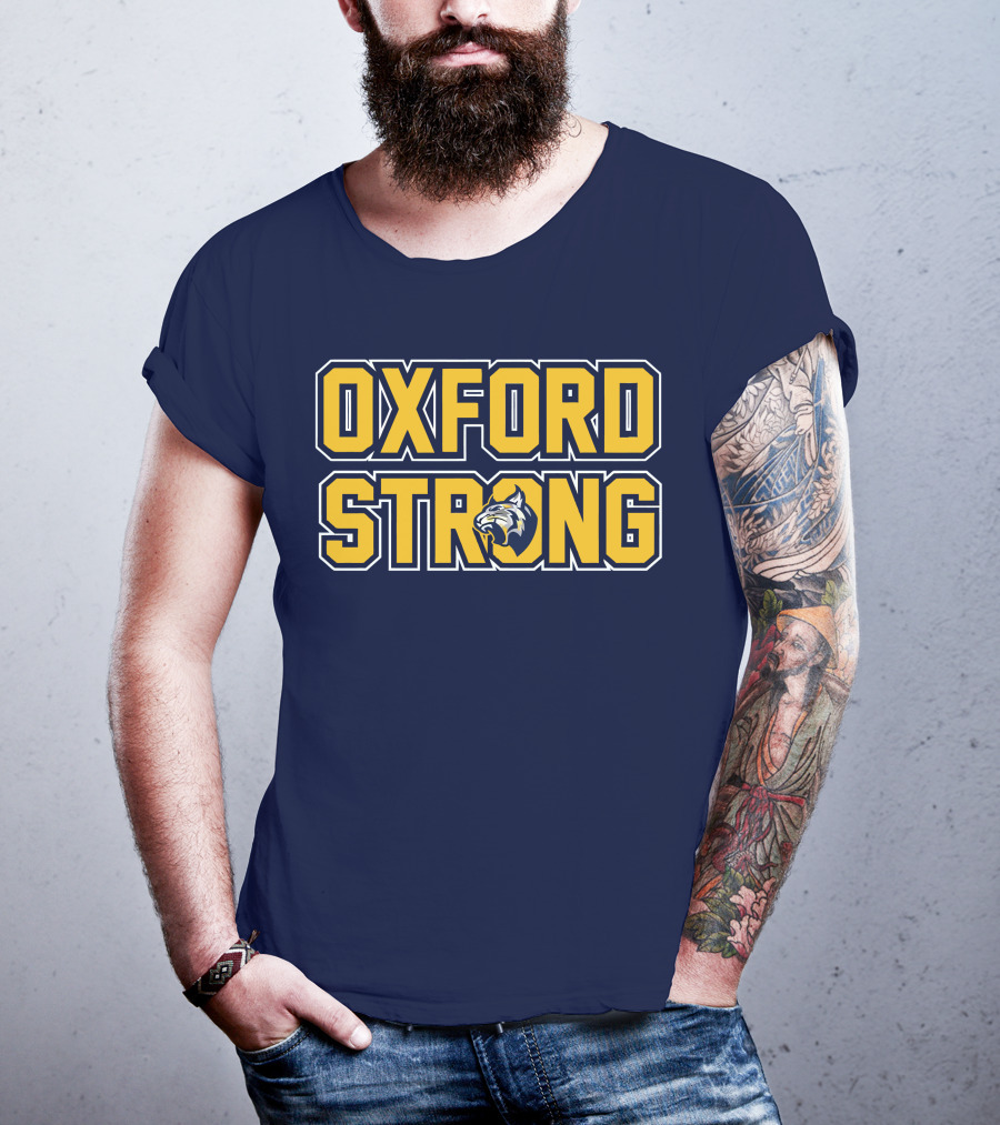 Oxford Strong Wildcats Mascot T-Shirt