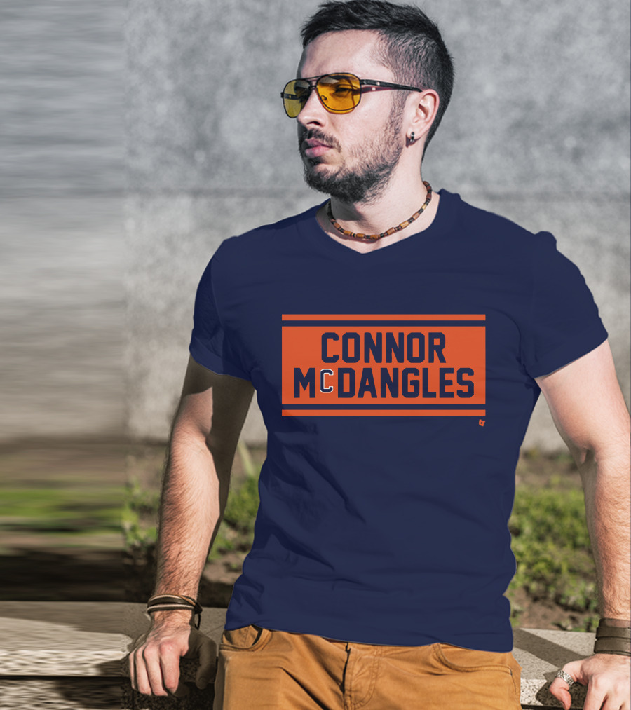 Connor McDavid McDangles Text Block T-Shirt