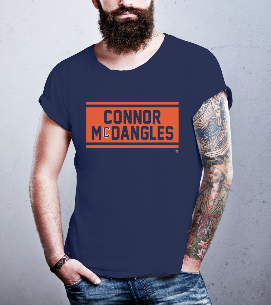 Connor McDavid McDangles Text Block T-Shirt