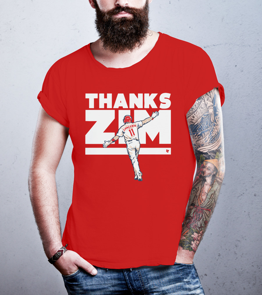 Thanks Zim Ryan Zimmerman 11 T-Shirt