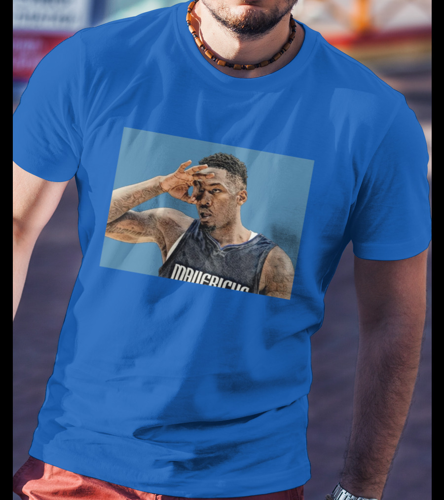 Dorian DFS Mavericks Basketball Player Gesture T-Shirt