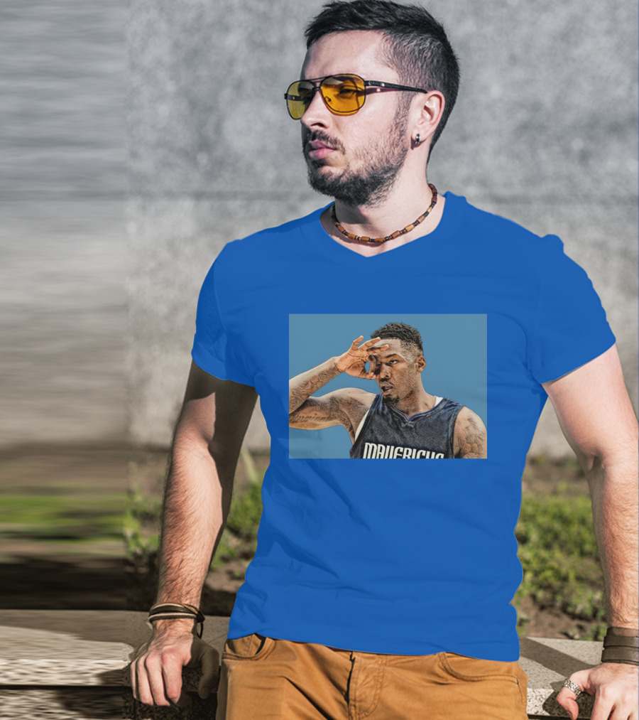 Dorian DFS Mavericks Basketball Player Gesture T-Shirt