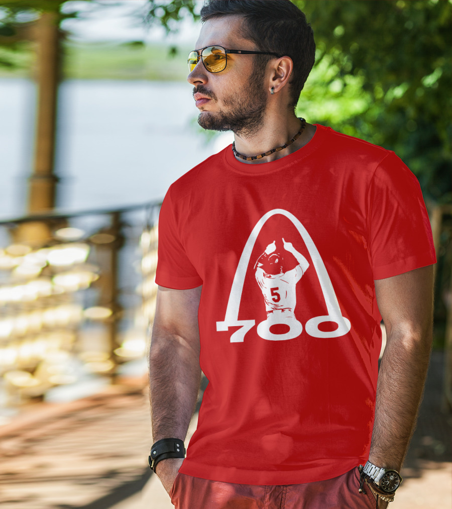 700 Baseball Arch Number 5 T-Shirt