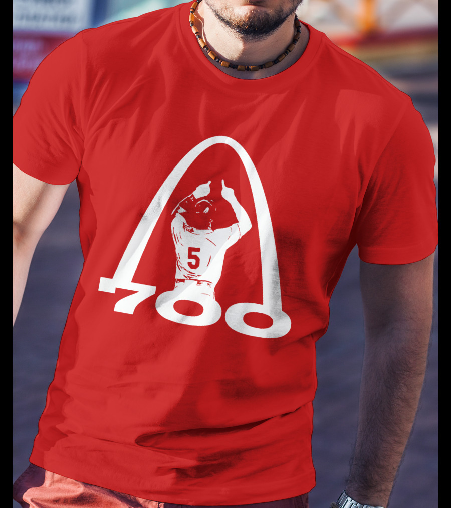 700 Baseball Arch Number 5 T-Shirt