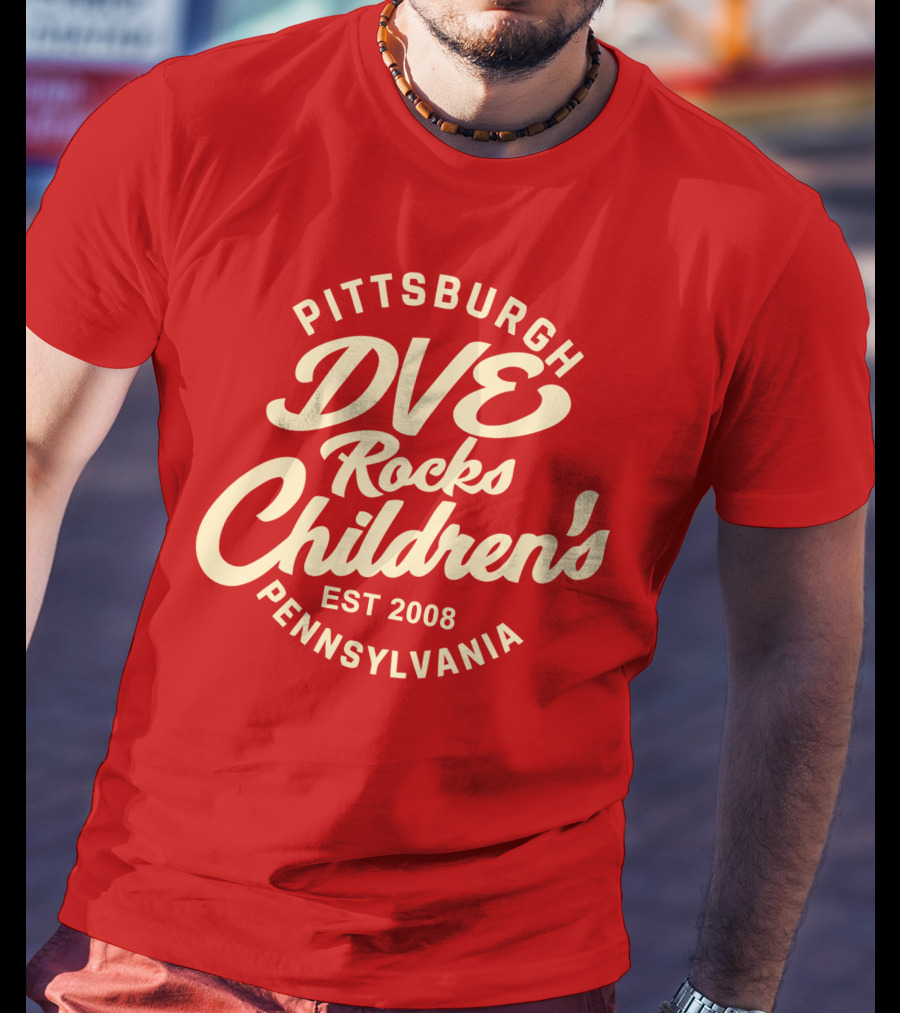 Pittsburgh DVE Rocks Children's Est 2008 Pennsylvania T-Shirt