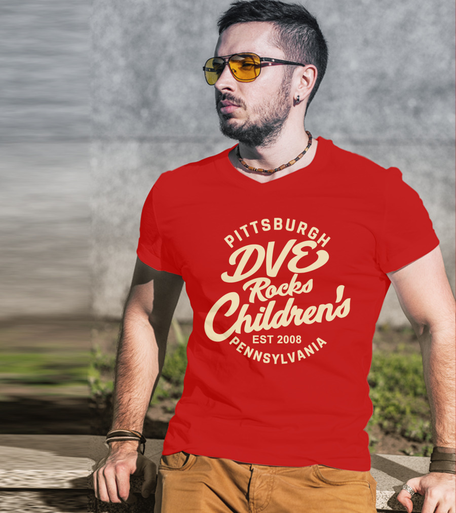 Pittsburgh DVE Rocks Children's Est 2008 Pennsylvania T-Shirt