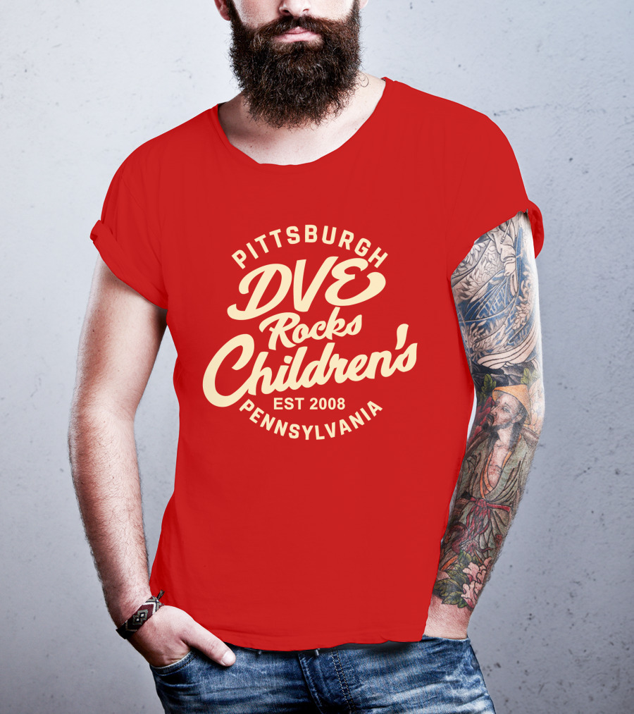Pittsburgh DVE Rocks Children's Est 2008 Pennsylvania T-Shirt