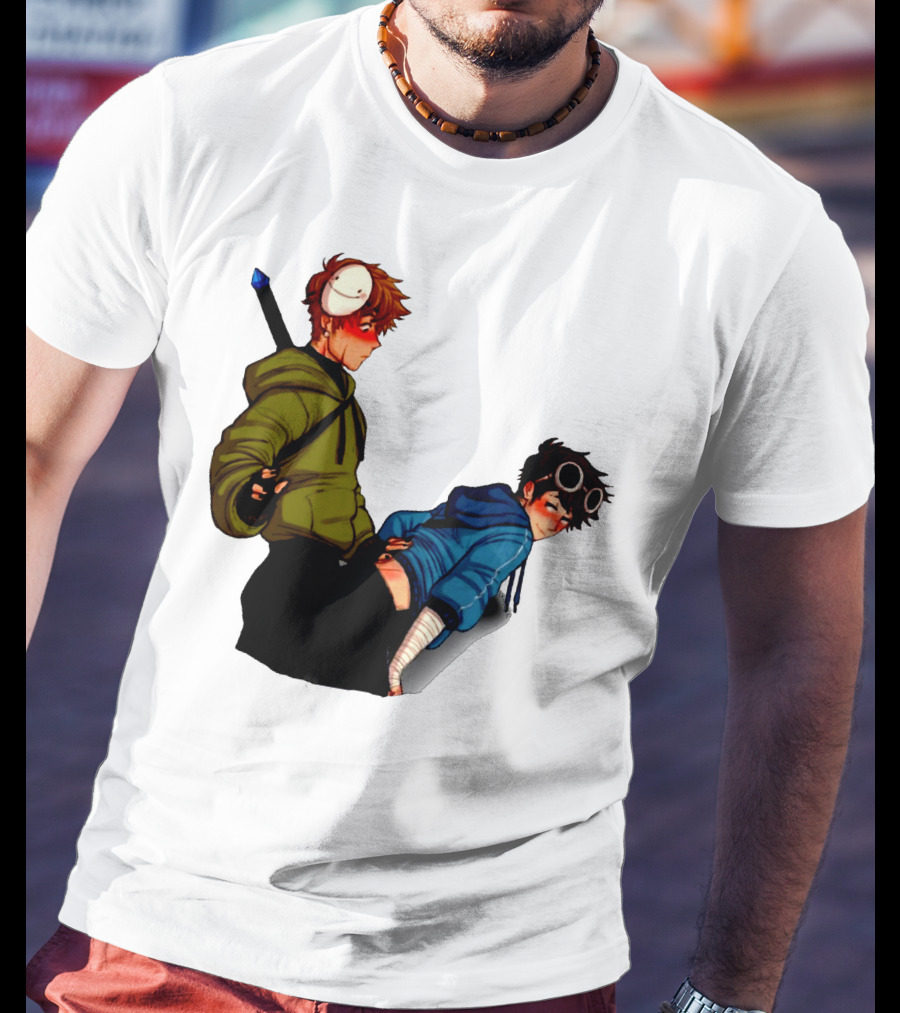 DreamNotFound Fanart Characters Fantasy Hoodie Sword Virtual Goggles T-Shirt