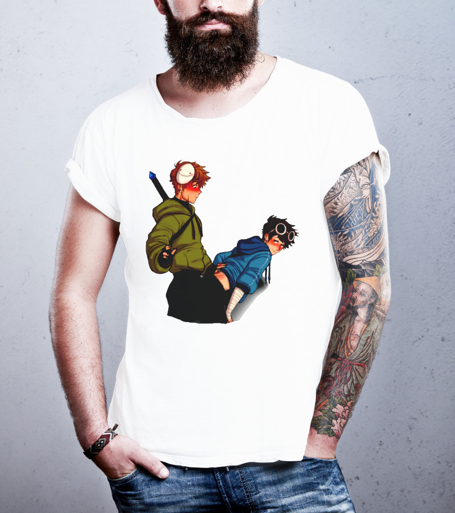 DreamNotFound Fanart Characters Fantasy Hoodie Sword Virtual Goggles T-Shirt