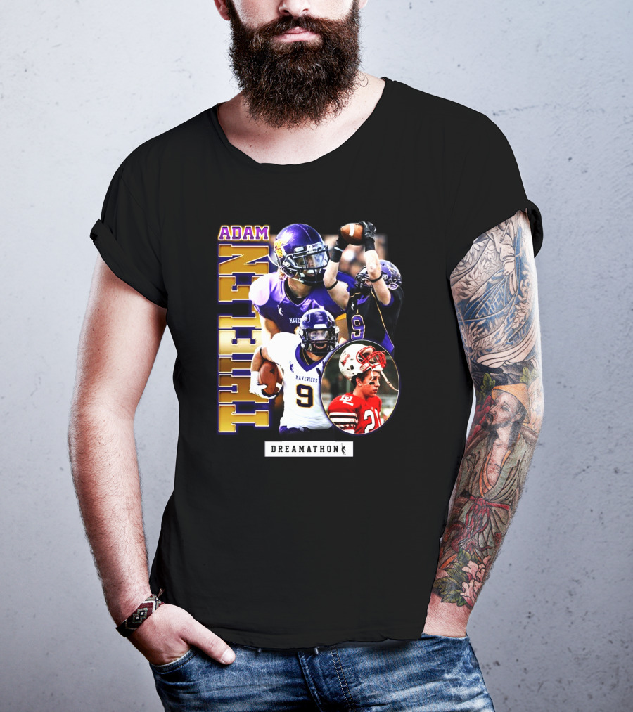Adam Thielen Mavericks Dreamathon Football Hero T-Shirt