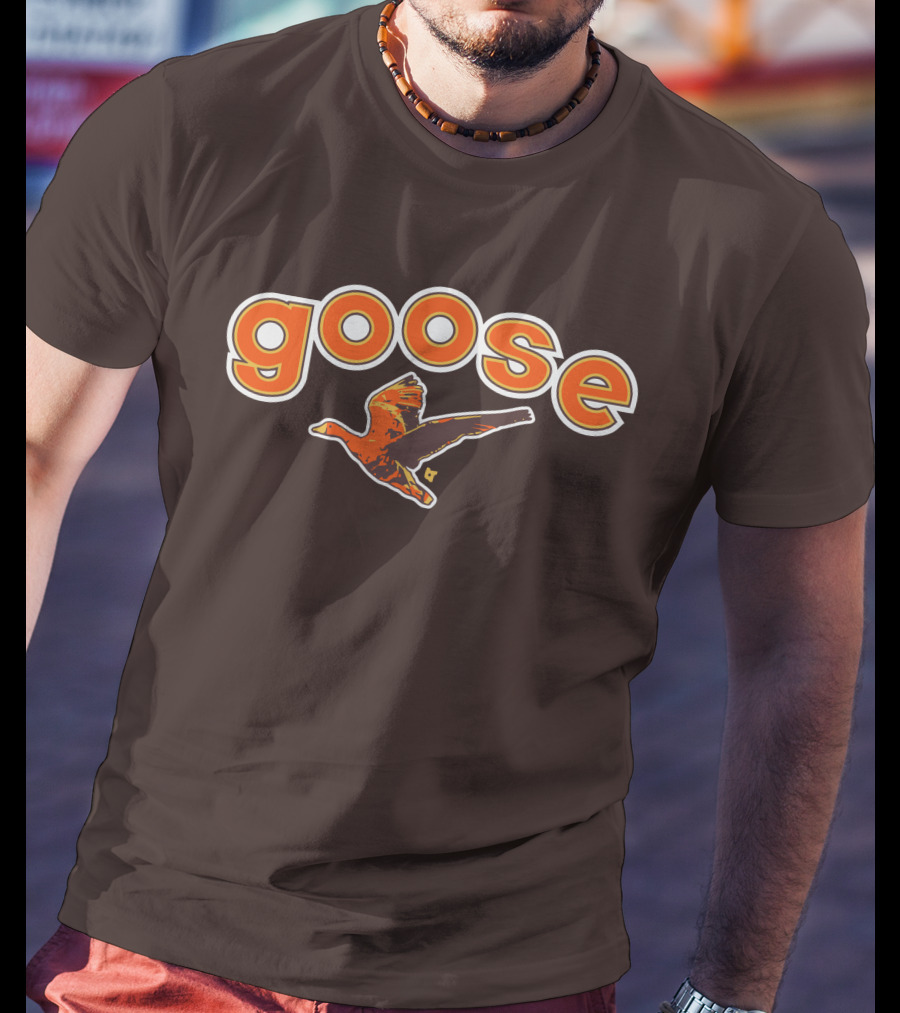 Goose Padres Brown And Orange T-Shirt