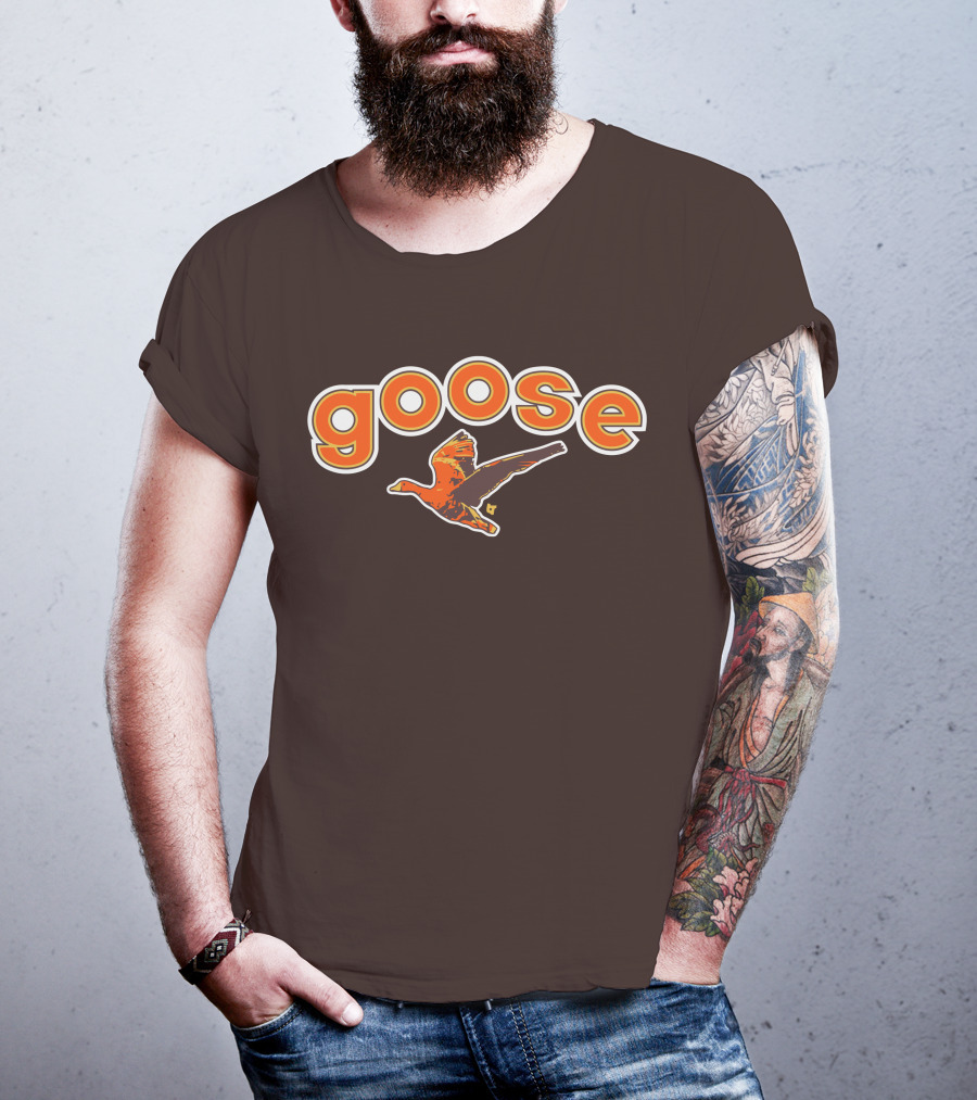 Goose Padres Brown And Orange T-Shirt