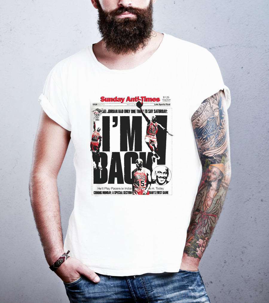Sunday Anti-Times Zion Williamson I'm Back T-Shirt