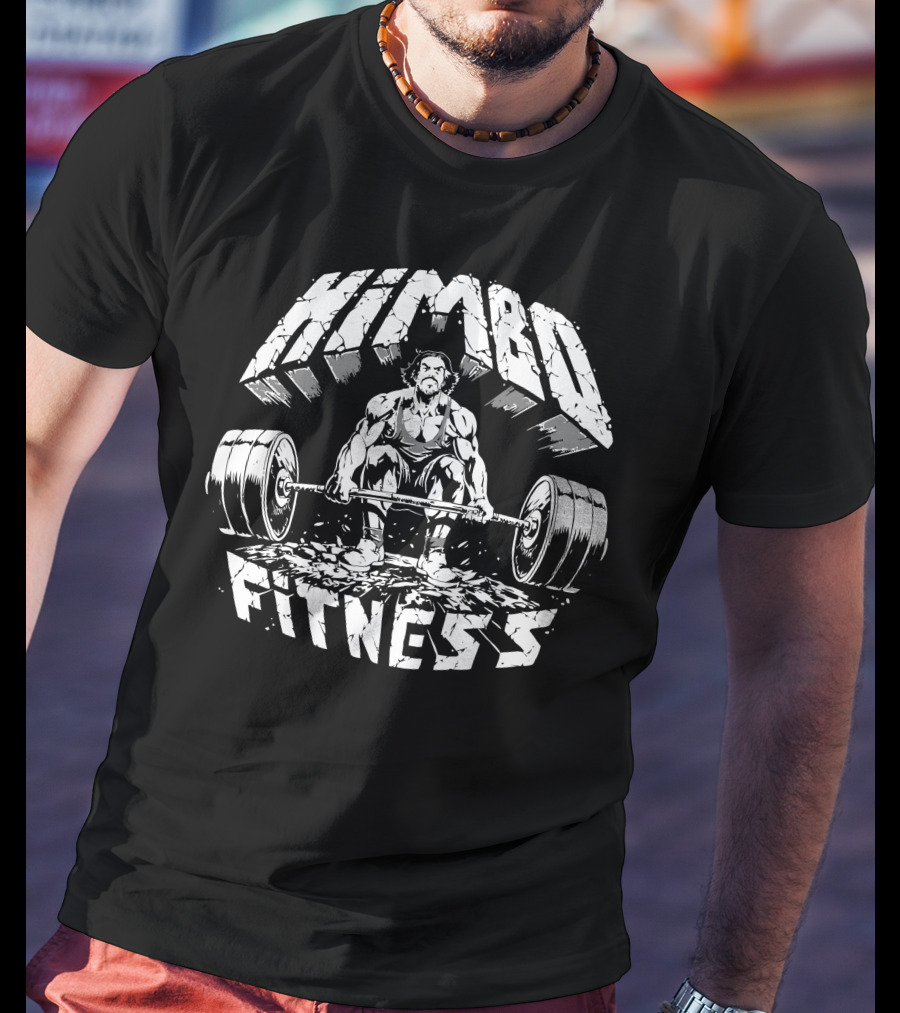 Himbo Fitness Lifting Art Bold Gym Enthusiast T-Shirt