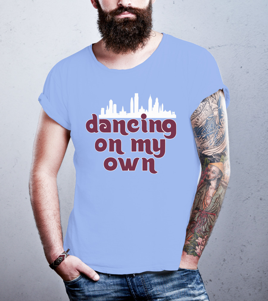 Phillies Dancing On My Own City Skyline T-Shirt