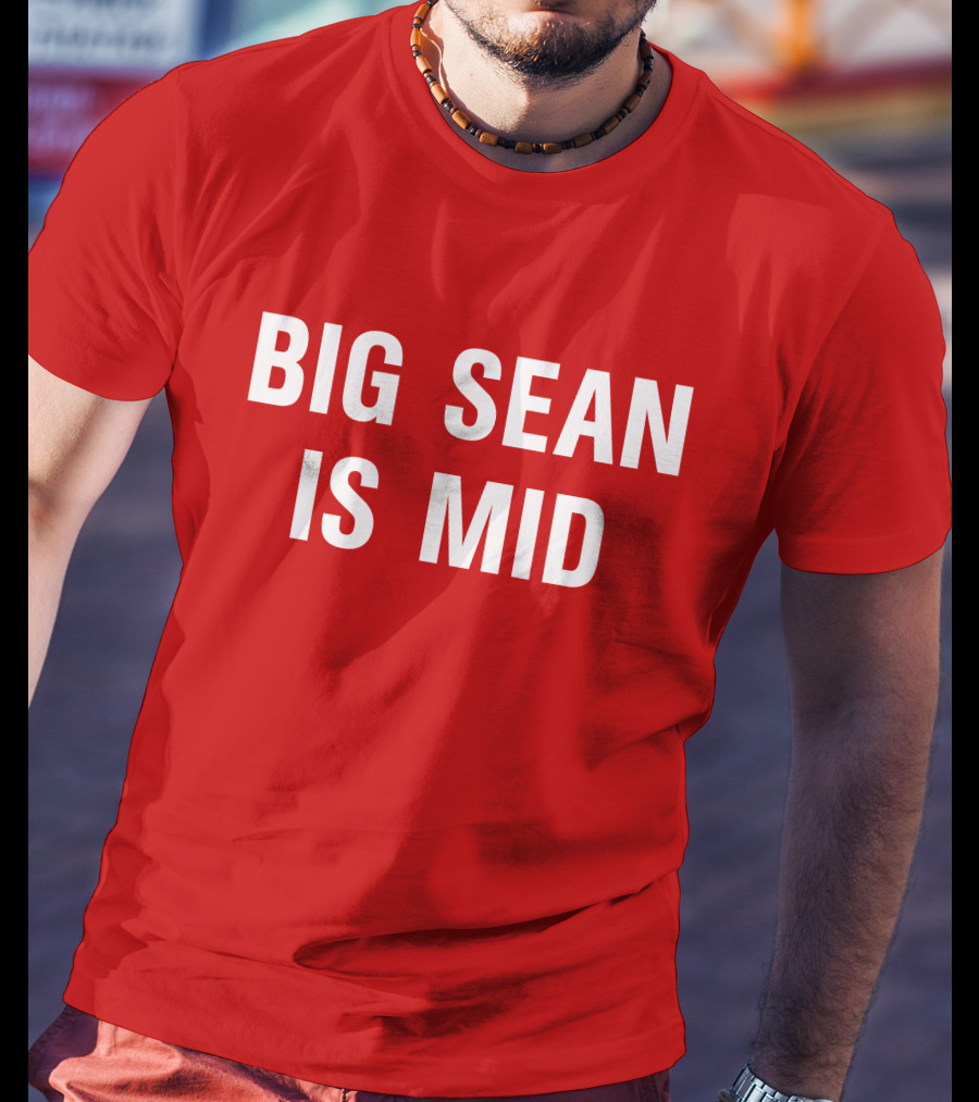 Big Sean Is Mid Statement In T-Shirt