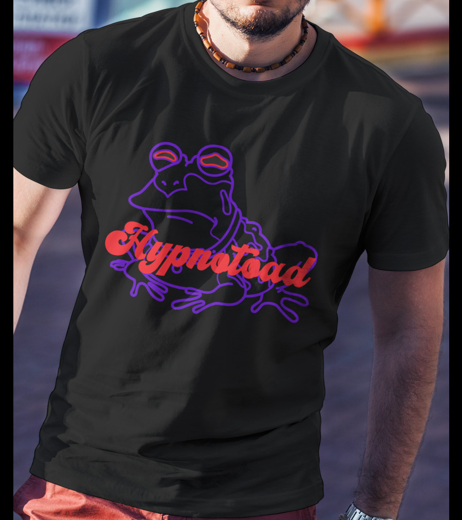 Frogs Hypnotoad Sonny Dykes Neon T-Shirt