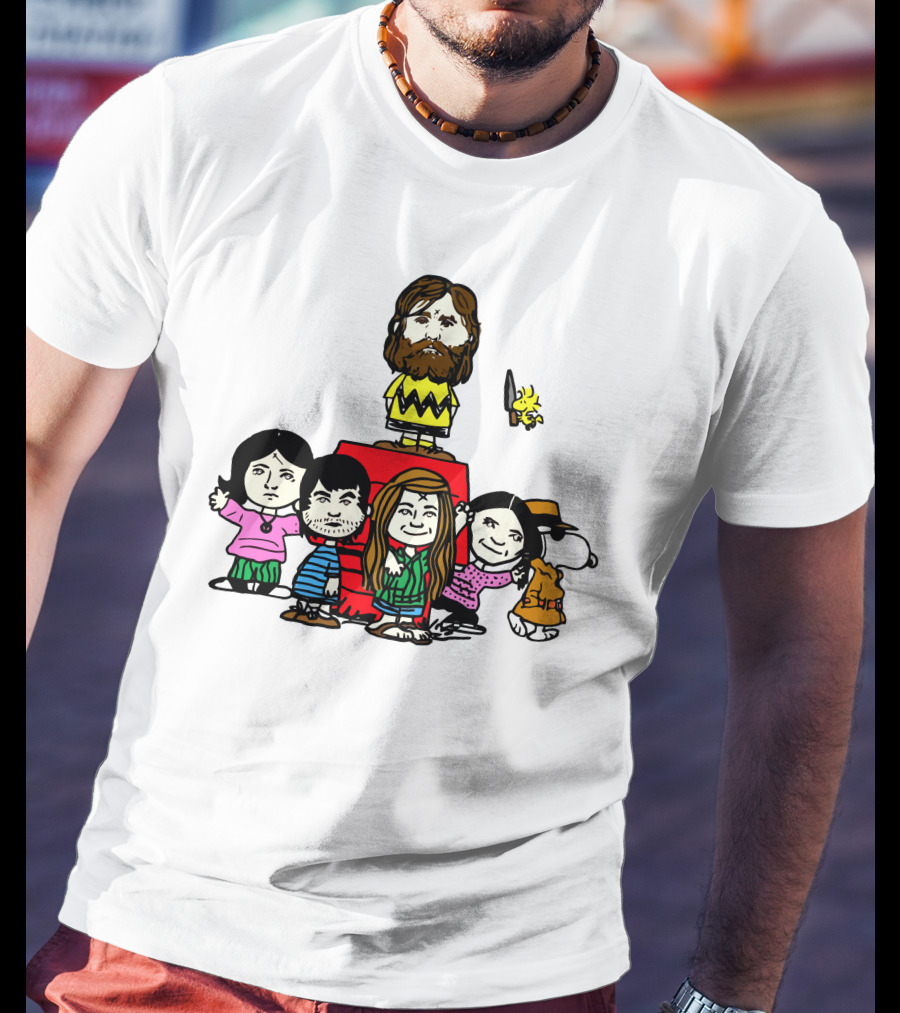 Charlie Manson And Spooky Peanuts T-Shirt
