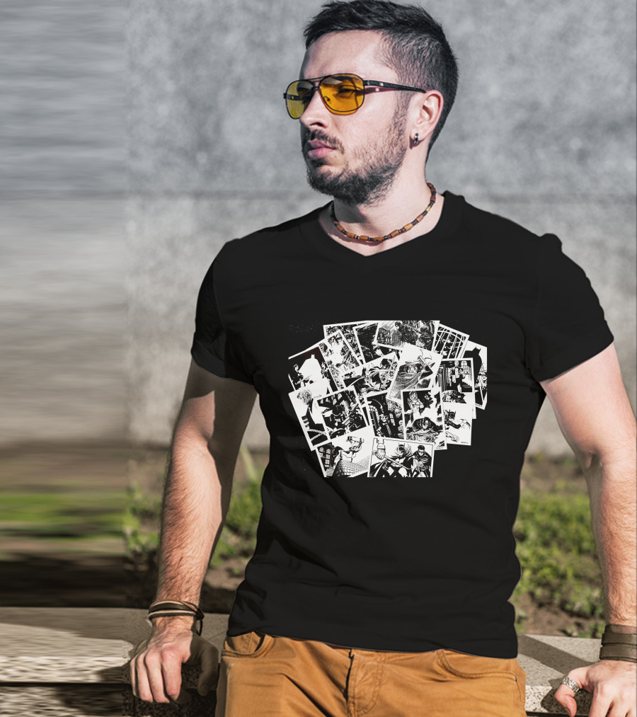Chris Samnee Batober Batman Comic Art Collection T-Shirt