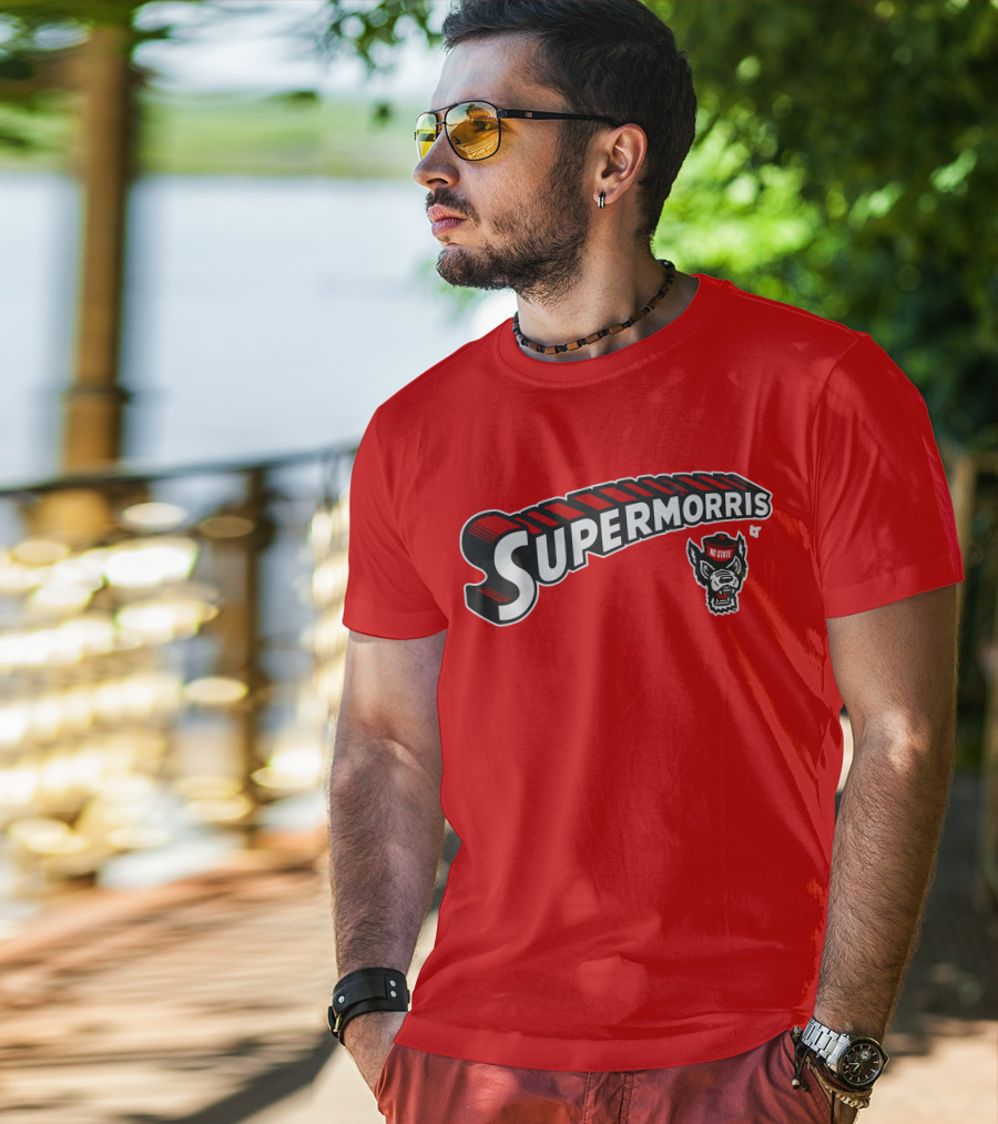 NC State Football Supermorris Wolfpack T-Shirt