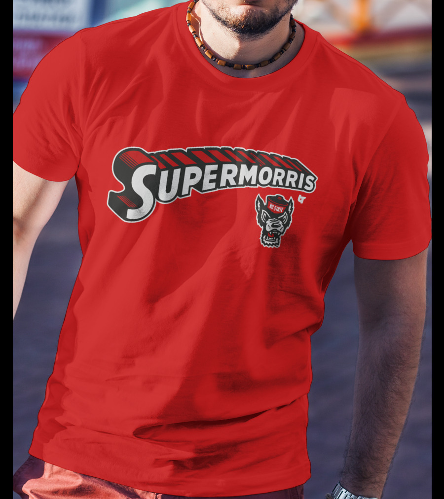 NC State Football Supermorris Wolfpack T-Shirt