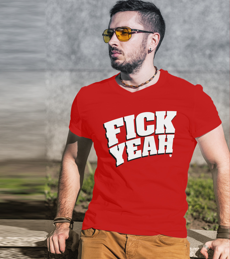 Fick Yeah Bold Red T-Shirt