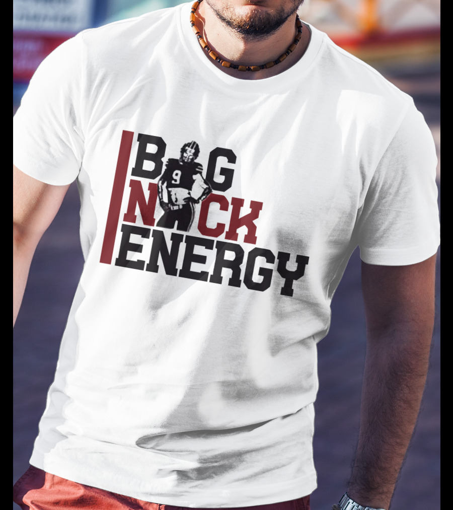Big Nick Energy Nick Muse Football Number 9 Player T-Shirt