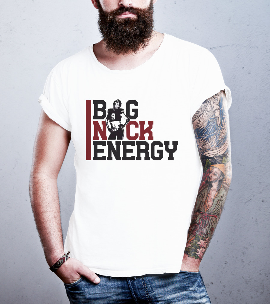 Big Nick Energy Nick Muse Football Number 9 Player T-Shirt