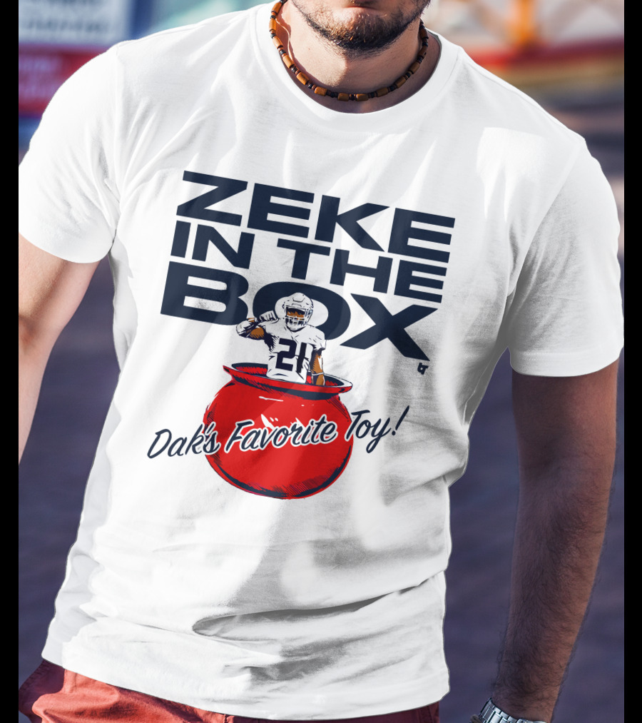 ZEKE IN THE BOX Dak's Favorite Toy T-Shirt