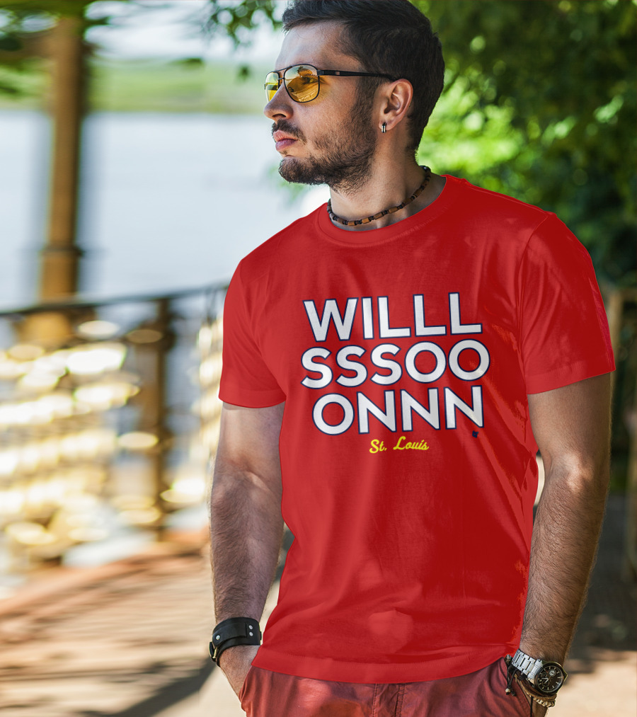 Willson Contreras Willson St. Louis T-Shirt