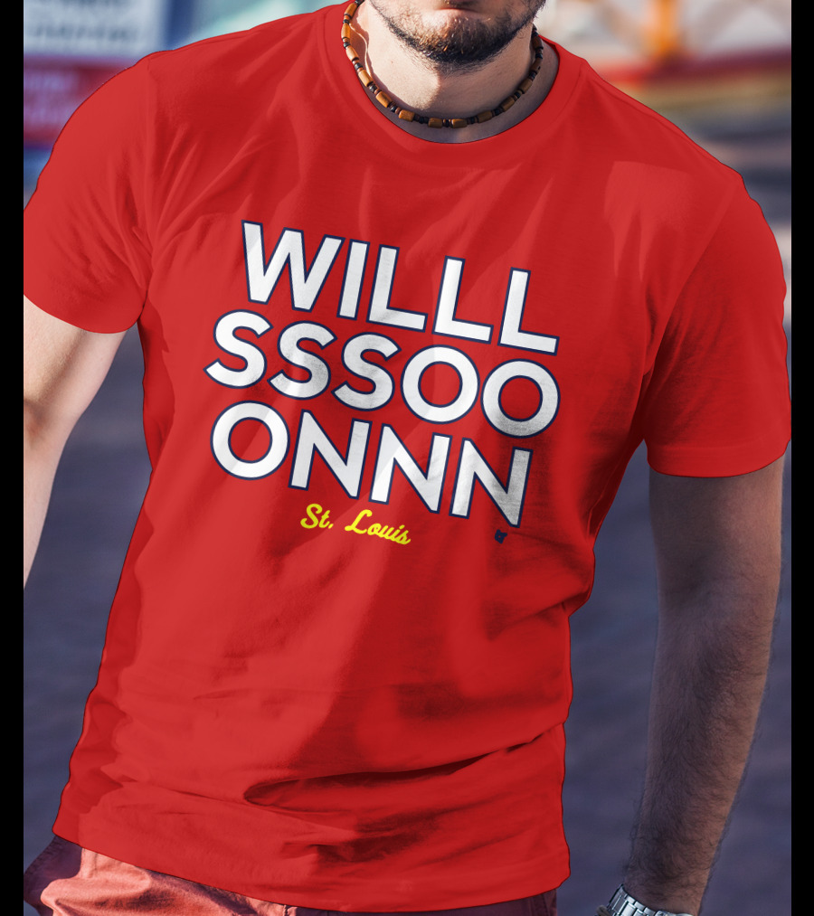 Willson Contreras Willson St. Louis T-Shirt