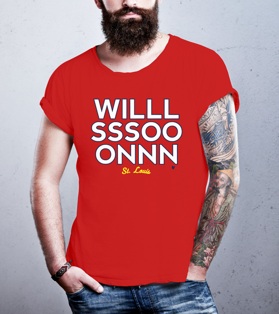 Willson Contreras Willson St. Louis T-Shirt
