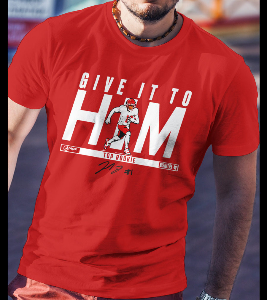 Give It To Him Top Rookie NFLPA Pepsi T-Shirt