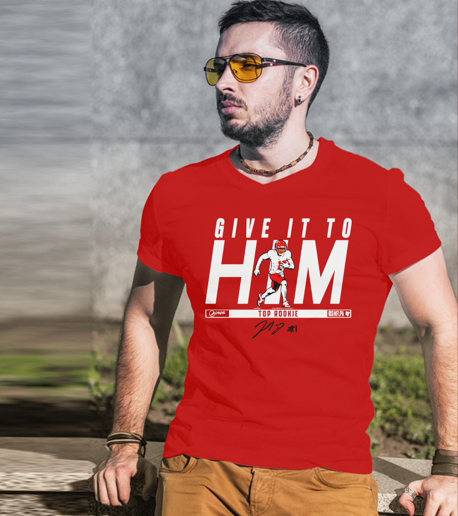 Give It To Him Top Rookie NFLPA Pepsi T-Shirt