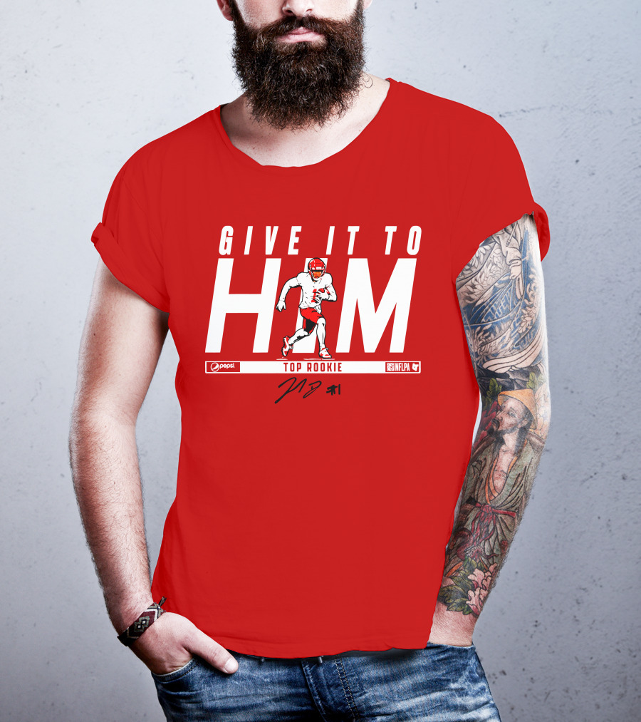 Give It To Him Top Rookie NFLPA Pepsi T-Shirt