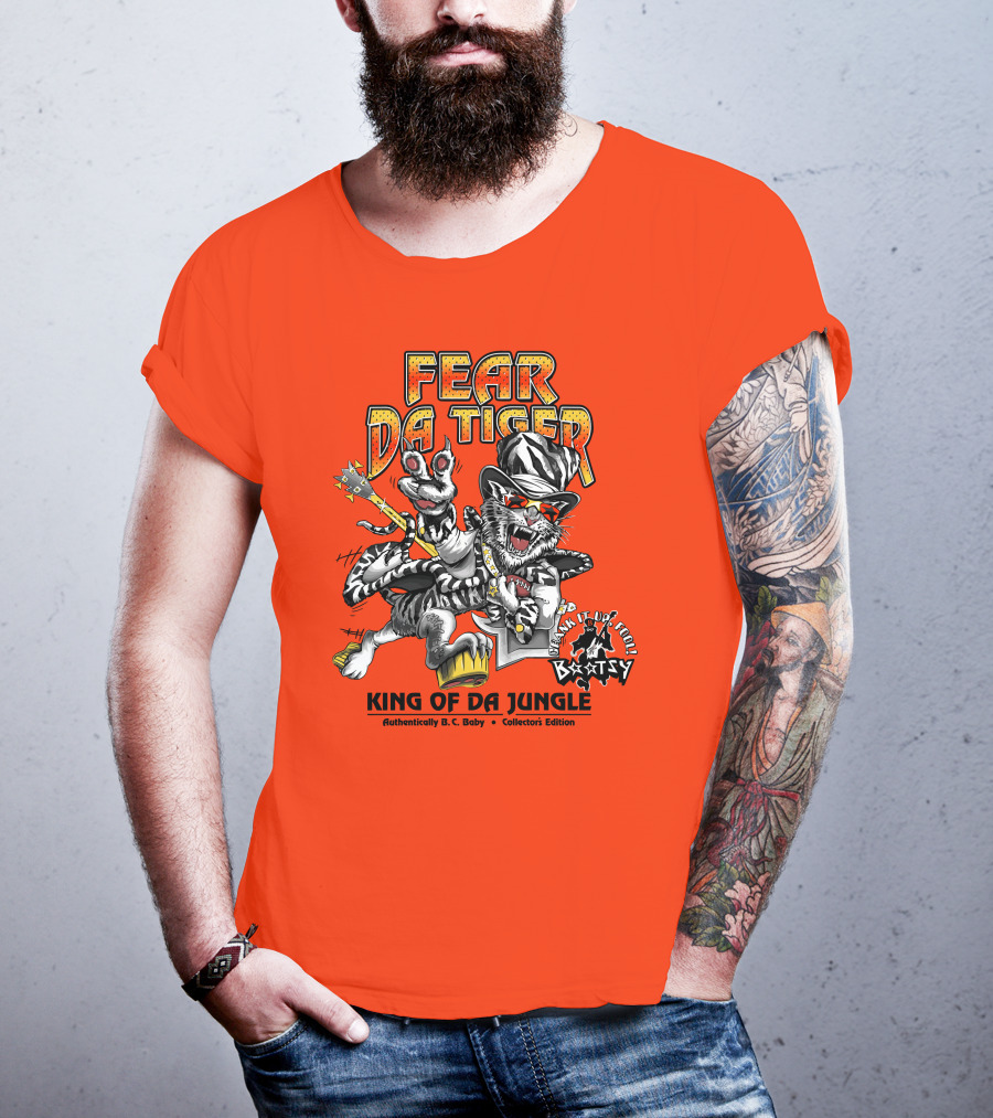 Fear Da Tiger King Of Da Jungle Bootsy Collectors Edition T-Shirt