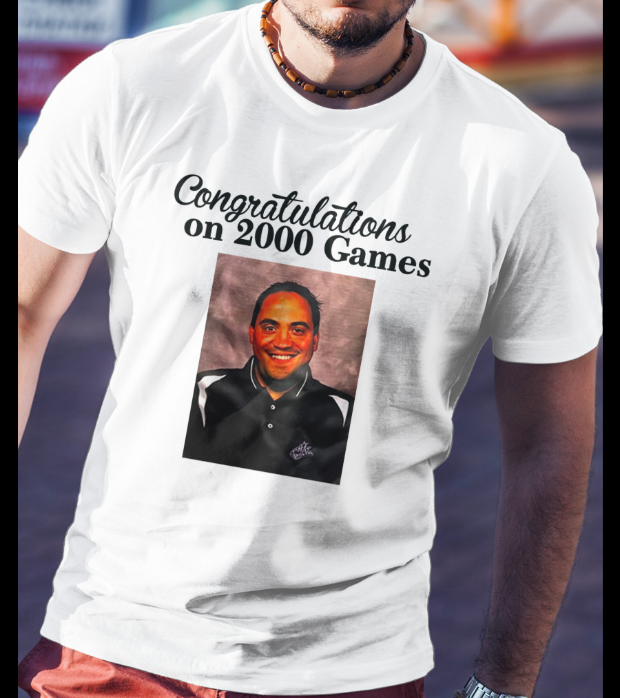 Congratulations On 2000 Games T-Shirt