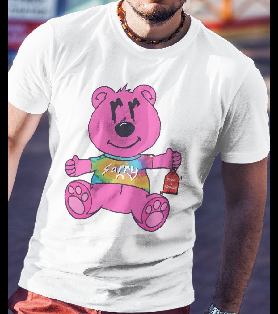 Sorry In Advance Rainbow Bear T-Shirt