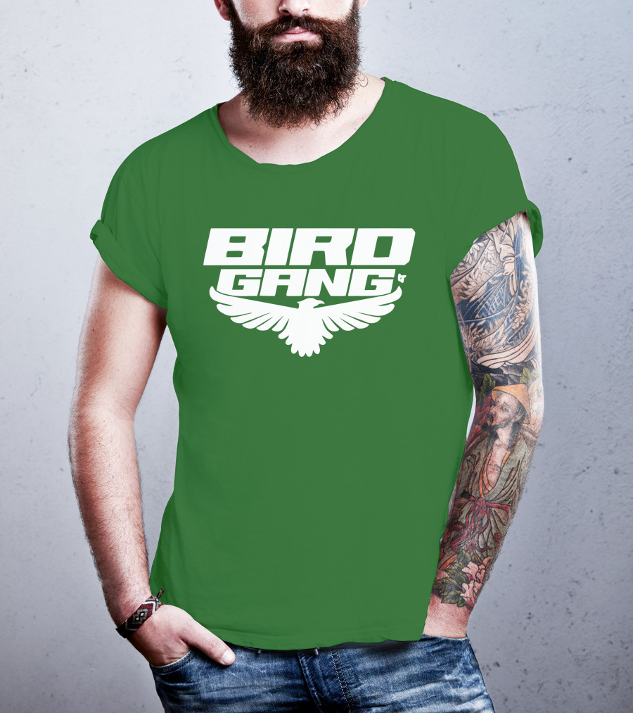 Bird Gang Eagles Wing Emblem T-Shirt