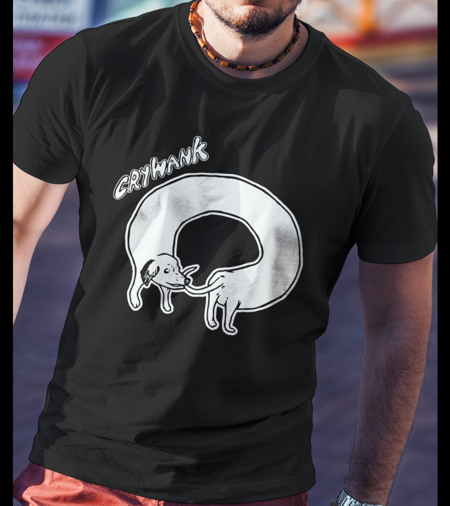 Crywank Endless Dog Loop T-Shirt