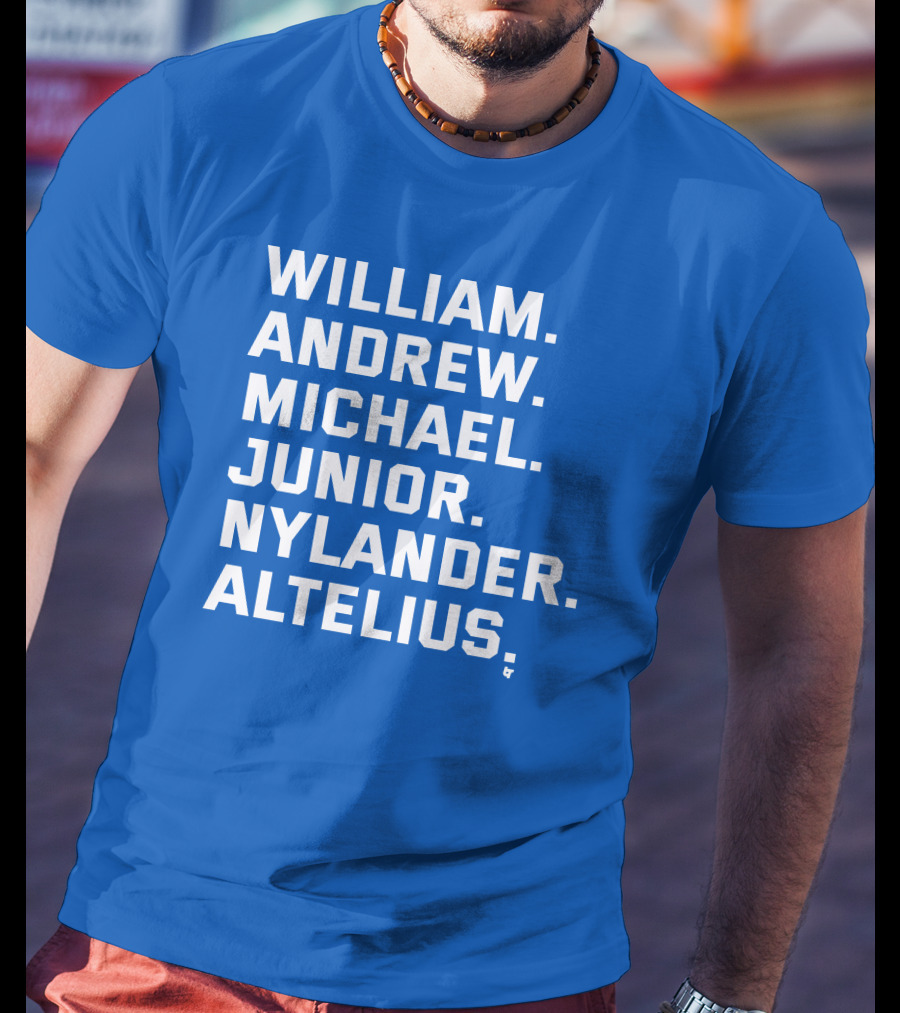 William Andrew Michael Junior Nylander Altelius T-Shirt