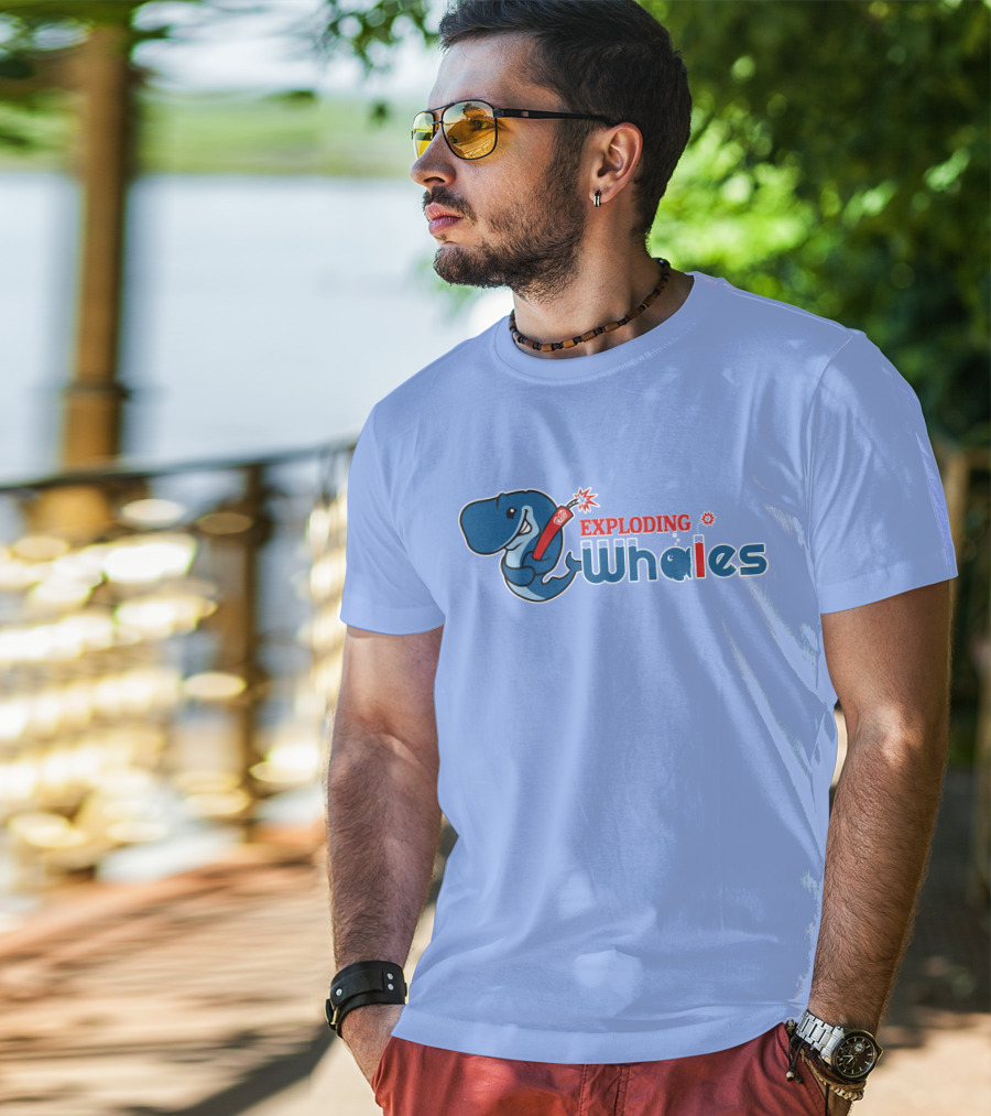 Eugene Emeralds Exploding Whales T-Shirt