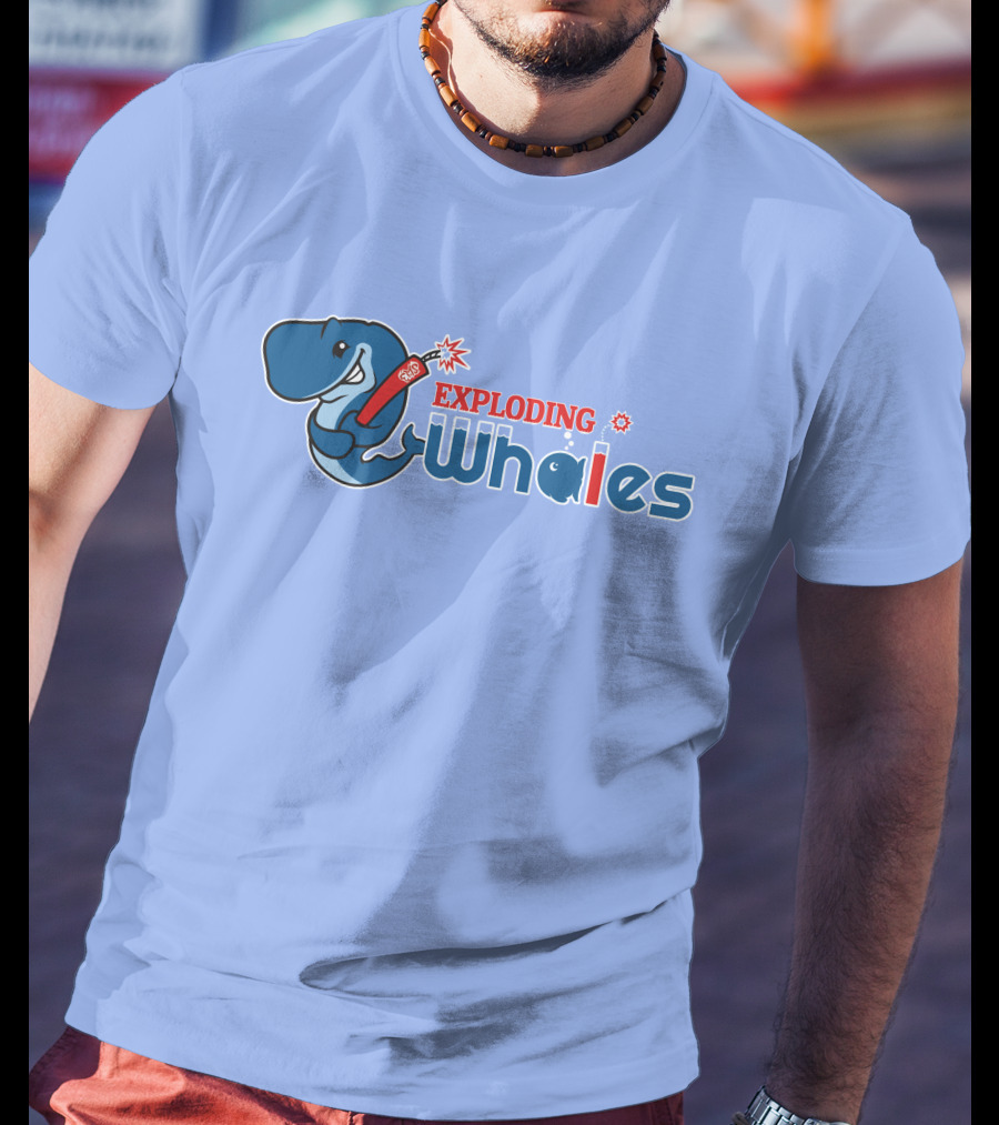 Eugene Emeralds Exploding Whales T-Shirt