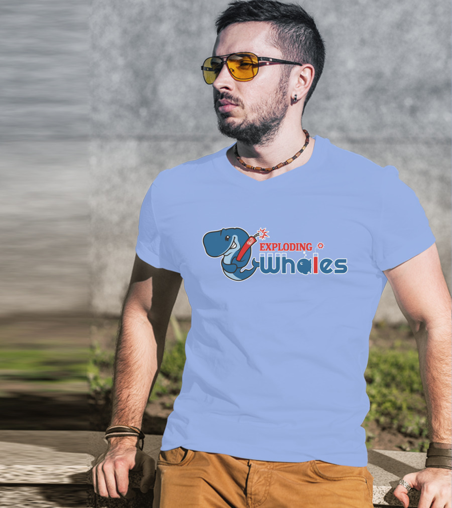 Eugene Emeralds Exploding Whales T-Shirt