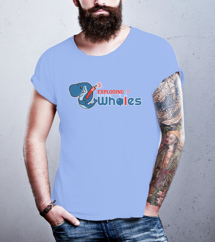 Eugene Emeralds Exploding Whales T-Shirt