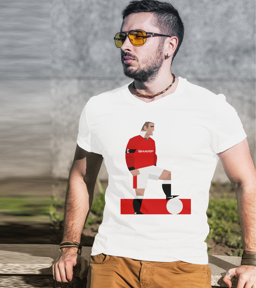 Stanley Chow Eric Sharp Captain Soccer Player T-Shirt