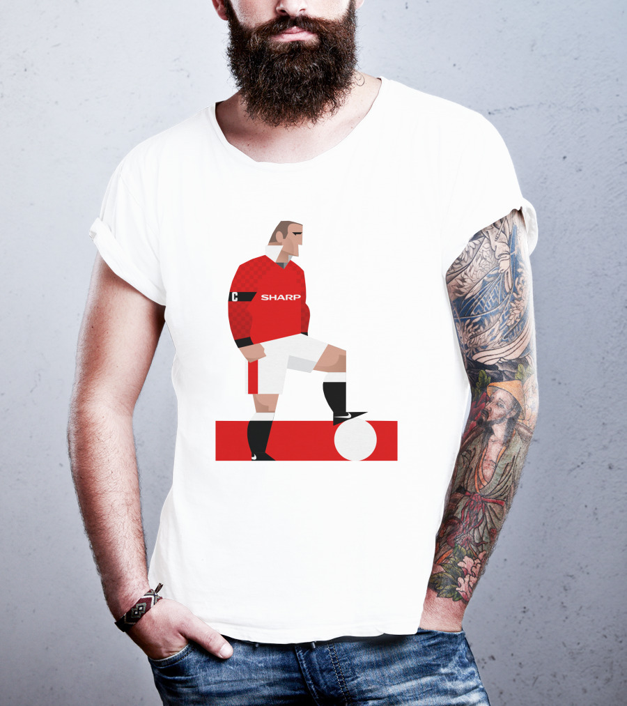 Stanley Chow Eric Sharp Captain Soccer Player T-Shirt