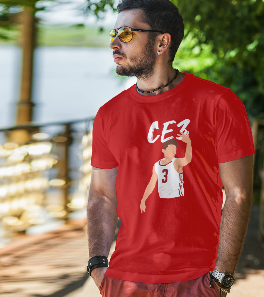 CE3 Connor Essegian Basketball T-Shirt