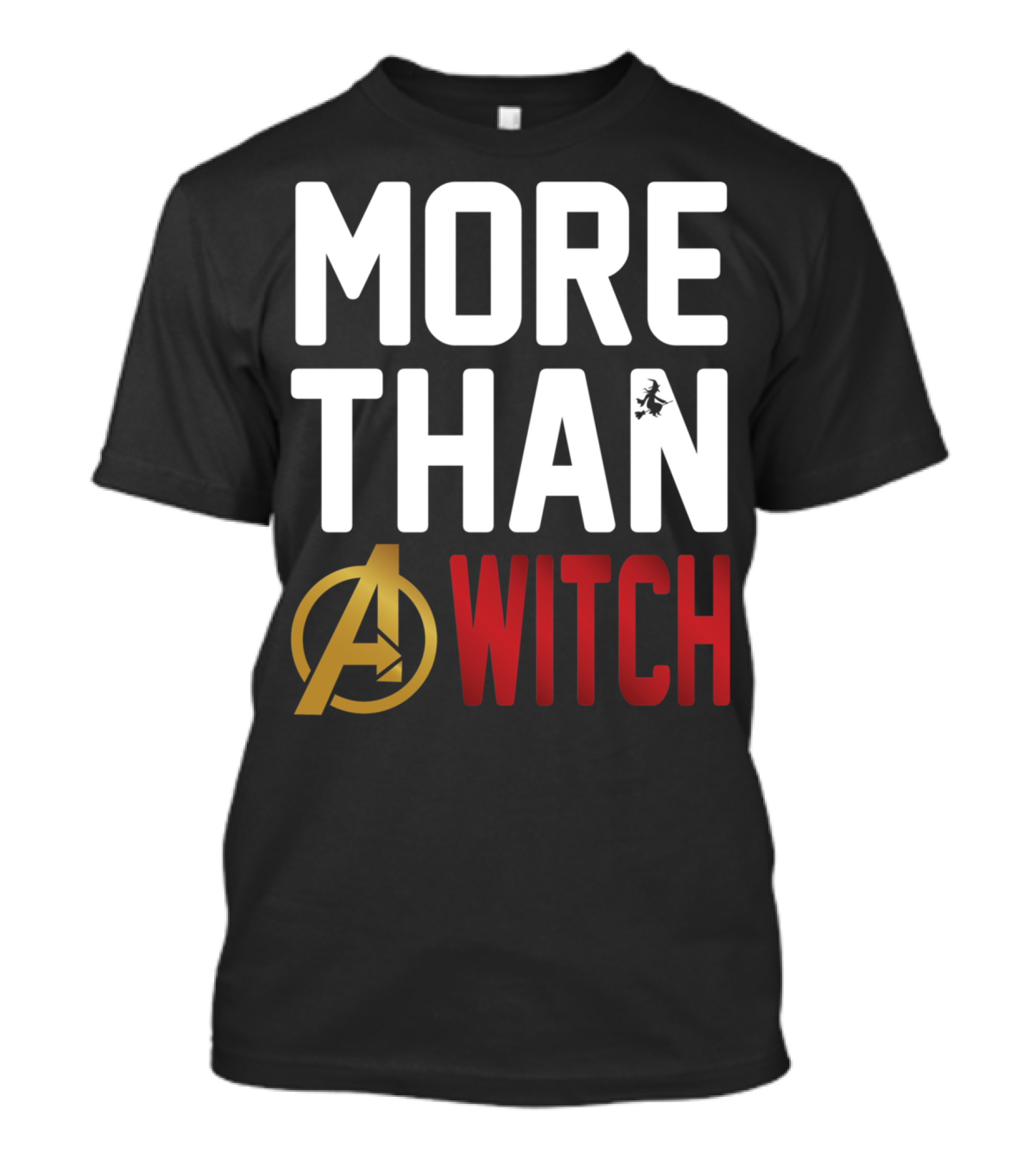 More Than A Witch Avengers Halloween T-Shirt